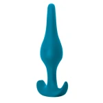 Lola Toys - SpiceItUp! - Smooth - Buttplug met handgreep - Anaalplug 100% Siliconen - 10,5cm x 2,8cm - Blauw - Afbeelding 3