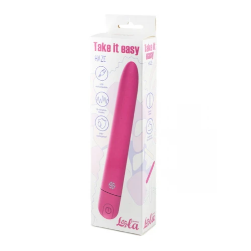 Oplaadbare vibrator Take it easy Haze Roze - Afbeelding 2