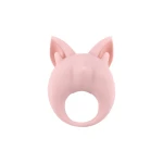 Oplaadbare ring voor clitorisstimulatie MiMi Animals Kitten Kiki Licht Roze
