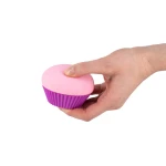 Vacuüm-golf vibrerende magische cupcake - Afbeelding 2