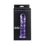 Transparante dildo Intergalactic Distortion Paars - Afbeelding 3
