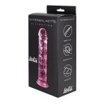 Transparante dildo Intergalactic Distortion Roze - Afbeelding 2