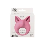 Oplaadbare ring voor clitorisstimulatie MiMi Animals Kitten Kiki Licht Roze - Afbeelding 3