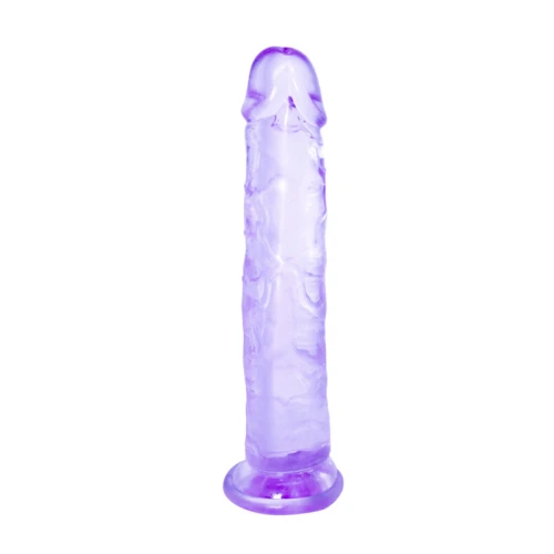 Transparante dildo Intergalactic Distortion Paars - Afbeelding 4