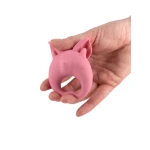 Oplaadbare ring voor clitorisstimulatie MiMi Dieren Kitten Kiki Roze - Afbeelding 6