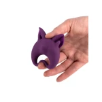 Oplaadbare ring voor clitorisstimulatie MiMi Animals Kitten Kiki Paars - Afbeelding 6
