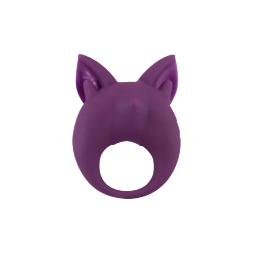 Oplaadbare ring voor clitorisstimulatie MiMi Animals Kitten Kiki Paars