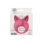 Oplaadbare ring voor clitorisstimulatie MiMi Dieren Kitten Kiki Roze - Afbeelding 3
