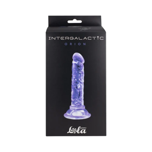 Transparante dildo Intergalactic Orion Paars - Afbeelding 3
