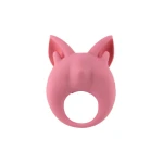 Oplaadbare ring voor clitorisstimulatie MiMi Dieren Kitten Kiki Roze