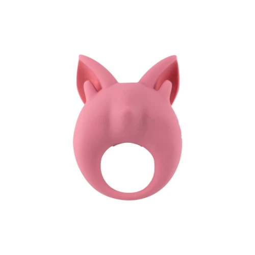 Oplaadbare ring voor clitorisstimulatie MiMi Dieren Kitten Kiki Roze