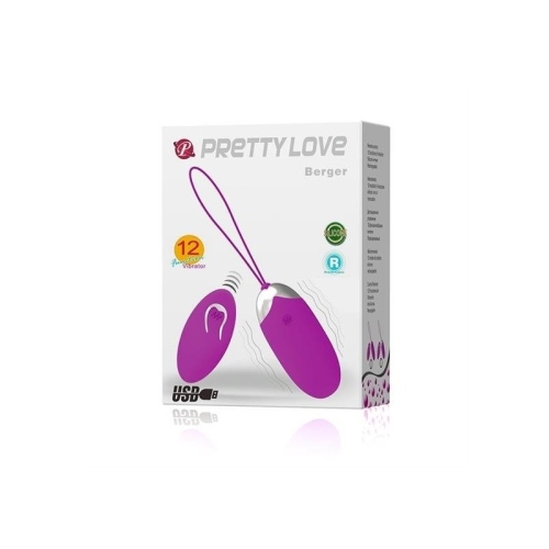 egg wireless vibrator rechargeable 12 modes berger pretty love 3