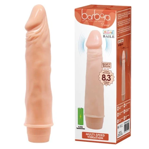 Barbara Classic Jelly Vibe Vleeskleurig 21 cm - Afbeelding 2