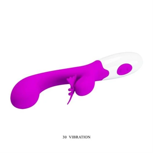 Pretty Love Butterfly Kiss Vibrator Roze - Afbeelding 4