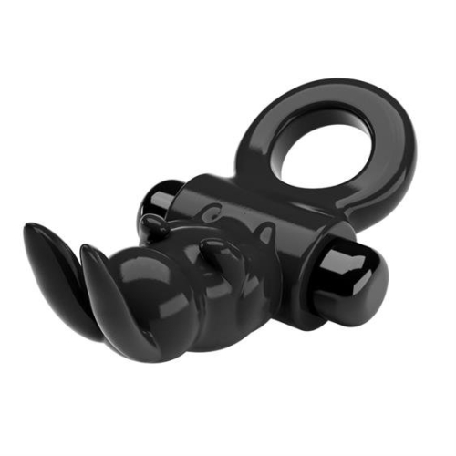 eng pl Pretty Love Exciting Vibrating Cock Ring Black 163185 5