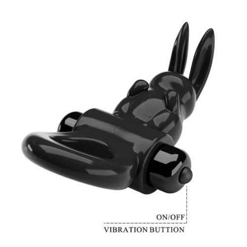 eng pl Pretty Love Exciting Vibrating Cock Ring Black 163185 7