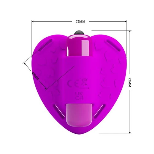 Pretty Love Heartbeat Clitoris massageapparaat - Afbeelding 4