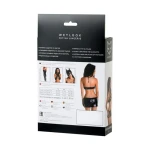 Glanzende Wetlook glansset BRIANNA - zwart - M - Afbeelding 3