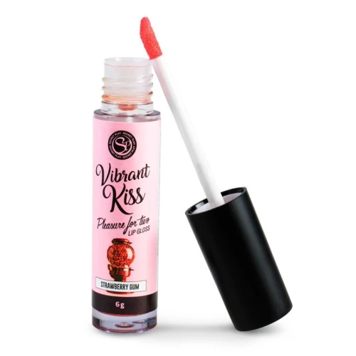 LIPGLOSS VIBRANT KISS AARDBEI KAUWGOM