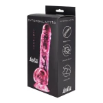 Transparante dildo Intergalactic Luminous Roze - Afbeelding 2