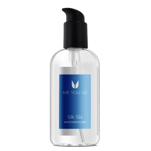 Me You Us Silk Slix Waterbasis Glijmiddel Pompfles Wit 250ml