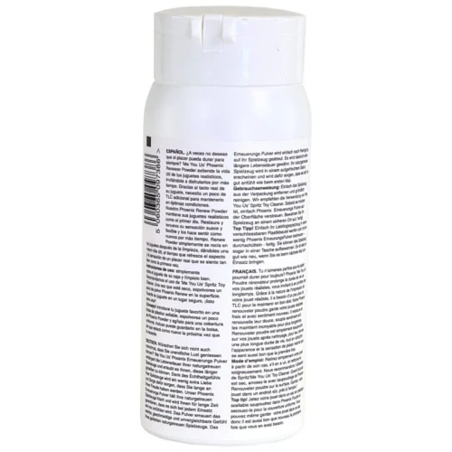Me You Us Phoenix Renew Powder for Realistic Feel Toys Wit 118g - Afbeelding 2