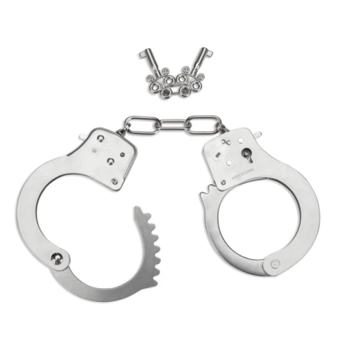 Me You Us Bondage Metalen Handboeien - Afbeelding 3
