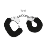 Me You Us harige handboeien zwart - Afbeelding 3