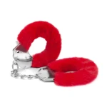 Me You Us harige handboeien rood