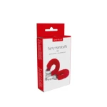 Me You Us harige handboeien rood - Afbeelding 2