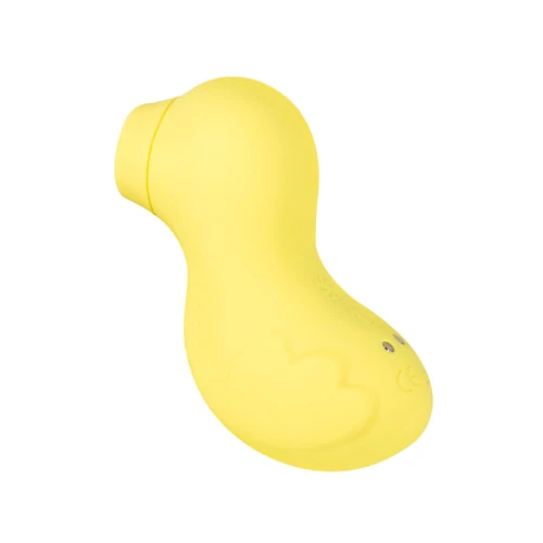 Oplaadbare vacuüm stimulator Fantasy Ducky 2.0 Geel