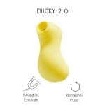 Oplaadbare vacuüm stimulator Fantasy Ducky 2.0 Geel - Afbeelding 4