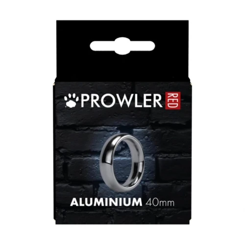 Prowler RED Zilver 40mm Penisring Cockring - Afbeelding 3