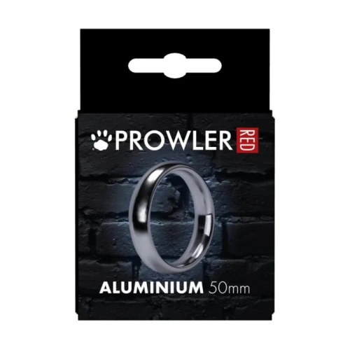 Prowler RED Zilver 50mm Penisring Cockring - Afbeelding 3