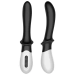 FOXSHOW - Bailey 2 - Verwarmde Prostaat G-Spot Massager Vibrator - 10 functies - Waterdicht - Oplaadbaar via USB - Zwart