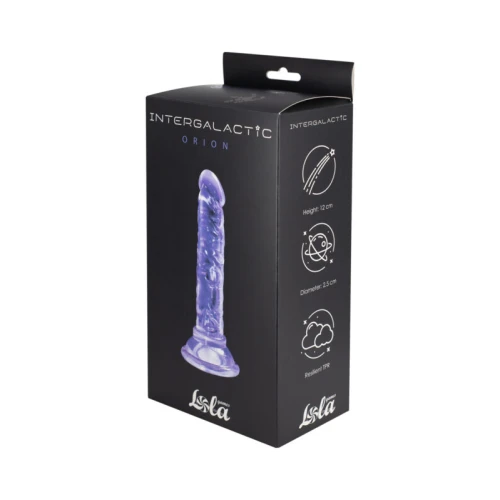 Transparante dildo Intergalactic Orion Paars - Afbeelding 2