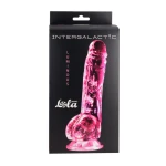 Transparante dildo Intergalactic Luminous Roze - Afbeelding 3