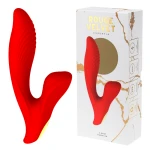 Rouge Velvet - G-Spot + Tikken USB Vibrator - Luxe Cadeauverpakking - Rood