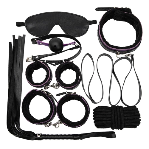 Fetish Fever - Bondage Set - 7 stuks - Zwart