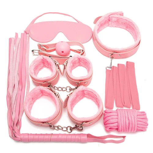 Fetish Fever - Bondage Set - 7 stuks - Roze