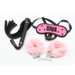 Fetish Fever - Bondage Set - 3 stuks - Roze/Zwart