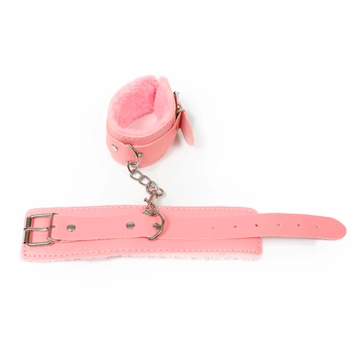 Fetish Fever - Bondage - Pluche handboeien - Roze