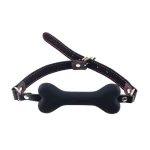 Fetish Fever - Bondage - Bone Gag - Zwart