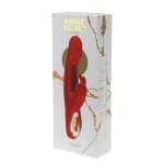 Rouge Velvet - Bunny Licking + Tikken USB Vibrator - Luxe Cadeauverpakking - Rood - Afbeelding 3