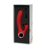 Rouge Velvet - G-Spot + Likken USB Vibrator - Luxe Cadeauverpakking - Rood - Afbeelding 4
