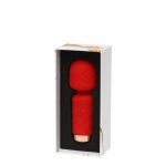 Rouge Velvet - Mini Wand Massager USB Vibrator - Luxe Cadeauverpakking - Rood - Afbeelding 4