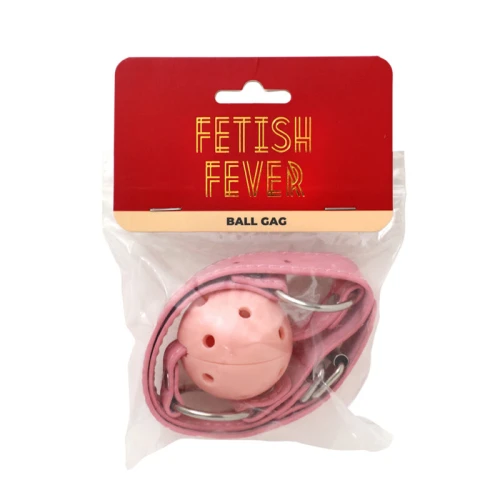 Fetish Fever - Bondage - Ball Gag - Verstelbaar - Roze - Afbeelding 2