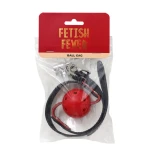Fetish Fever - Bondage - Ball Gag - Verstelbaar - Rood - Afbeelding 2