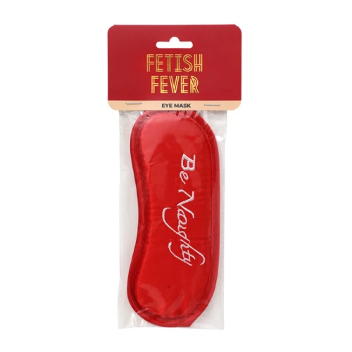 Fetish Fever - Bondage - Oogmasker BDSM - Be Noughty - Rood - Afbeelding 2