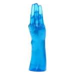 Fisting Mania - 28 cm - Made in Italy - Biobased - Ftalaten vrij - Transparant Blauw - Afbeelding 2